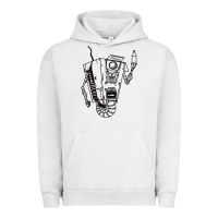 Pigment Lunar Rock b&w claptrap   borderlands Urban Hoodie - tuanDangUi