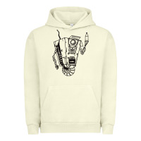 Pigment Pistachio b&w claptrap   borderlands Urban Hoodie - tuanDangUi