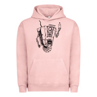 Pigment Salmon b&w claptrap   borderlands Urban Hoodie - tuanDangUi