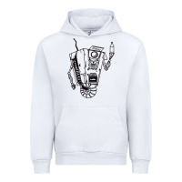 White b&w claptrap   borderlands Urban Hoodie - tuanDangUi
