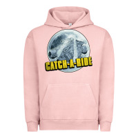 Pigment Salmon catch a ride to the moon and back Urban Hoodie - tuanDangUi