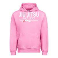 Fuchsia Pink Jiu Jitsu Old Guy Urban Hoodie - tuanDangUi