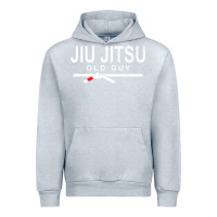 Heather Grey Jiu Jitsu Old Guy Urban Hoodie - tuanDangUi