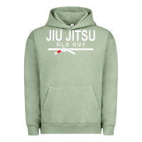 Pigment Oil Green Jiu Jitsu Old Guy Urban Hoodie - tuanDangUi