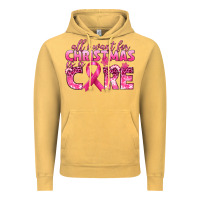 Vintage Mustard all i want for christmas is a cure breast cancer Vintage Hoodie - texasbilliewilder