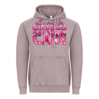 Vintage Zinc all i want for christmas is a cure breast cancer Vintage Hoodie - texasbilliewilder