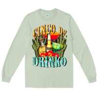 Matcha cinco de drinko cinco de mayo Long Sleeve Tee - CowGirlArtShop