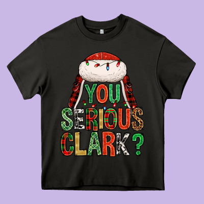 You Serious Clark Heavy Core Tee Designed By Nancycooperartshop