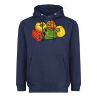 Navy Peppers Heavyweight Hoodie - LillyAllenDesigns