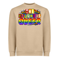 Mushroom the future is queer Heavyweight Sweatshirt - FaDigitalArtStudio