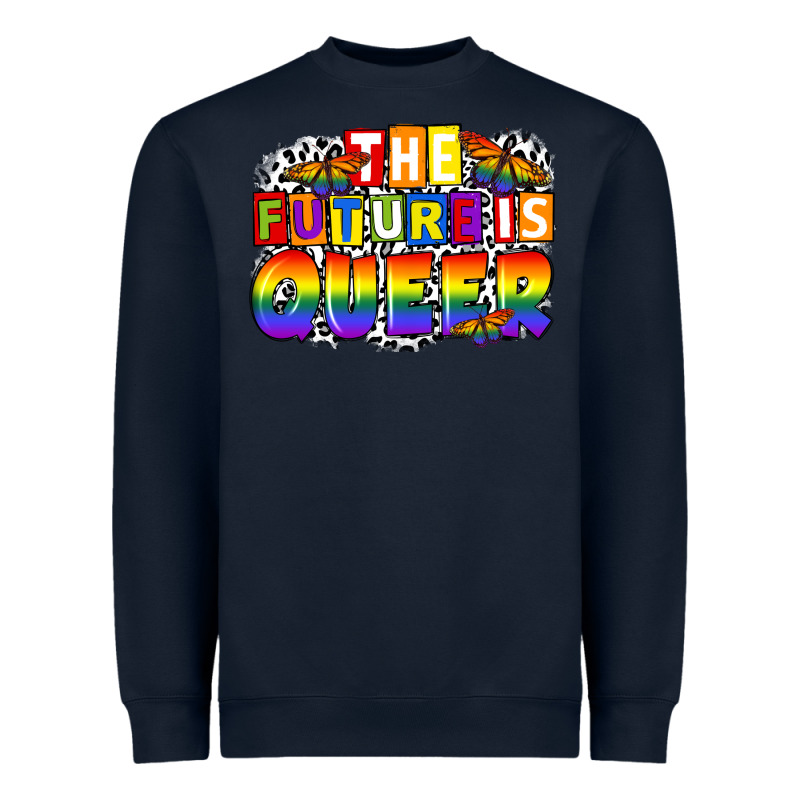 The Future Is Queer Heavyweight Sweatshirt by FaDigitalArtStudio | Teevron