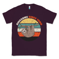 Plum Born in 1980 Womens 1980 Classic Tee - Bettercallsaul
