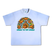 Grape Ice Gobble Til You Wobble with Rainbow Urban Heavy Tee - texasbilliewilder