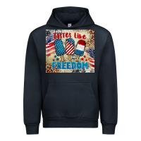 Navy tastes like freedom 4th of july Urban Hoodie - BarkalooDesign