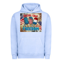Pigment Grape Ice tastes like freedom 4th of july Urban Hoodie - BarkalooDesign