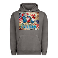 Pigment Tornado tastes like freedom 4th of july Urban Hoodie - BarkalooDesign