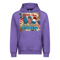 Tulip tastes like freedom 4th of july Urban Hoodie - BarkalooDesign