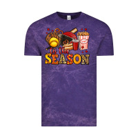 Cloud Purple tis the season softball Vintage Tee - Jasminsmagicworld