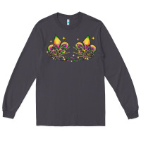 Smoke skeleton hands mardi gras Long Sleeve Tee - CowGirlArtShop