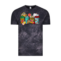 Cloud Black school bus driver coffee cups Vintage Tee - NancyCooperArtShop