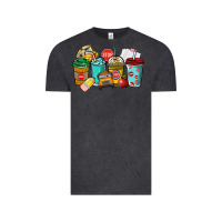 Vintage Black school bus driver coffee cups Vintage Tee - NancyCooperArtShop