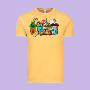 School Bus Driver Coffee Cups Vintage Tee Designed By Nancycooperartshop
