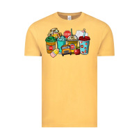 Vintage Mustard school bus driver coffee cups Vintage Tee - NancyCooperArtShop