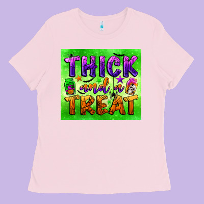 Thick And A Treat Ladies Tee Designed By Bundleandbundleshop