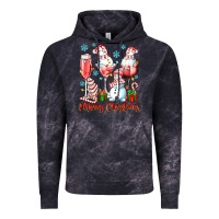 Cloud Black merry christmas wine glasses Vintage Hoodie - texasbilliewilder