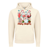 Vintage Artic merry christmas wine glasses Vintage Hoodie - texasbilliewilder
