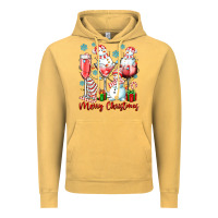 Vintage Mustard merry christmas wine glasses Vintage Hoodie - texasbilliewilder