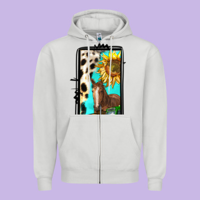 Farm Life Alphabet Lowercase Letters L Zipper Hoodie Designed By Bundleandbundleshop