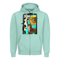 Seafoam farm life alphabet lowercase letters l Zipper Hoodie - BundleAndBundleShop