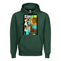 Sports Green farm life alphabet lowercase letters l Zipper Hoodie - BundleAndBundleShop