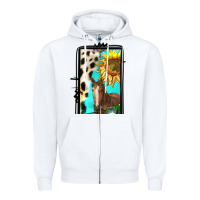 White farm life alphabet lowercase letters l Zipper Hoodie - BundleAndBundleShop