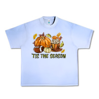 Grape Ice Tis The Season Fall Urban Heavy Tee - texasbilliewilder