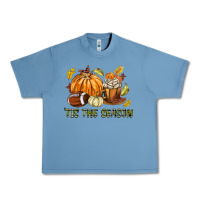 Pebble Blue Tis The Season Fall Urban Heavy Tee - texasbilliewilder