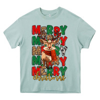 Arona merry christmas reindeer Heavy Core Tee - MaliasSmallBusiness