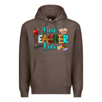 Coffee best teacher ever Premium Hoodie - RanaPortraitStore