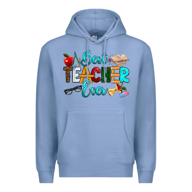 Best Teacher Ever Premium Hoodie by RanaPortraitStore | Teevron