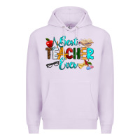 Lilac best teacher ever Premium Hoodie - RanaPortraitStore
