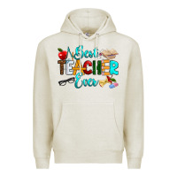Oatmeal Heather best teacher ever Premium Hoodie - RanaPortraitStore