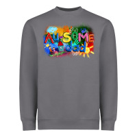 Storm Au-some dad Autism Heavyweight Sweatshirt - FaDigitalArtStudio