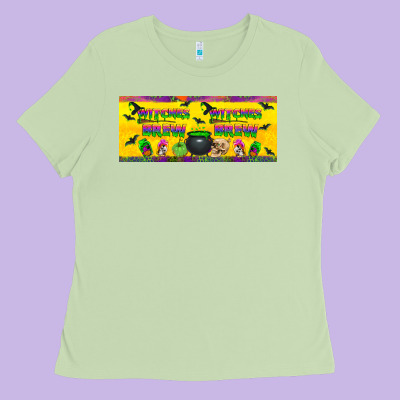 Witches Brew 15 Oz Mug Ladies Tee Designed By Bundleandbundleshop