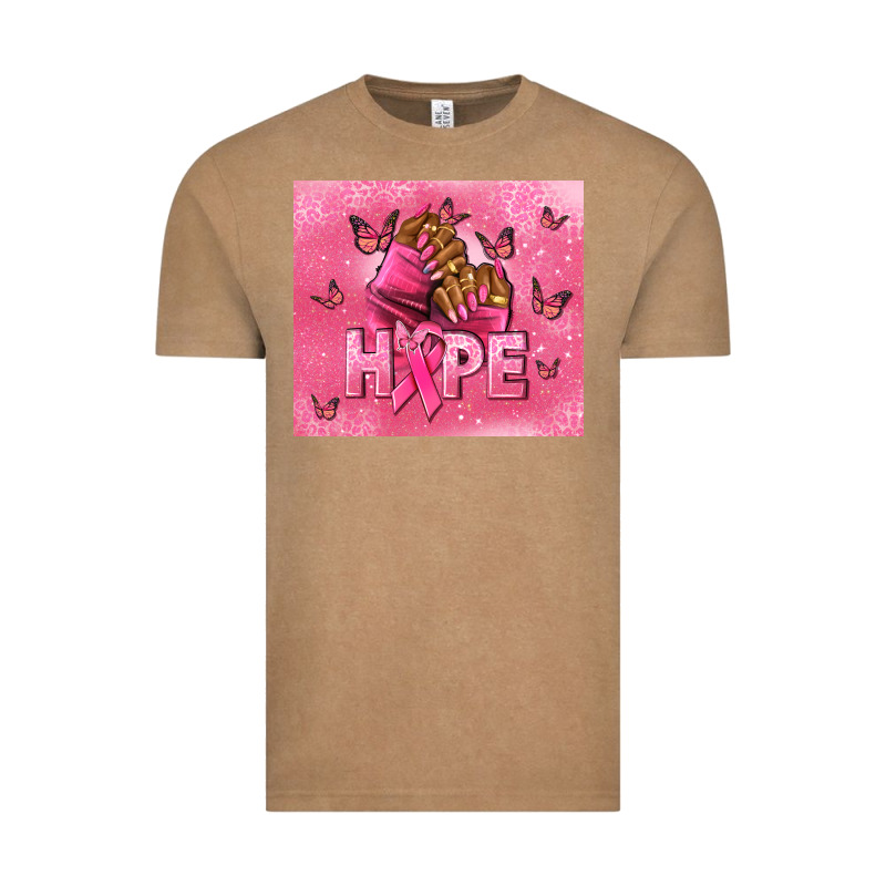 Hope Cancer Nails Vintage Tee by NancyCooperArtShop | Teevron