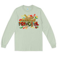 Matcha cinco de mayo assistant principal Long Sleeve Tee - CowGirlArtShop