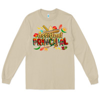 Mushroom cinco de mayo assistant principal Long Sleeve Tee - CowGirlArtShop