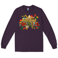 Plum cinco de mayo assistant principal Long Sleeve Tee - CowGirlArtShop