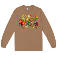 Toasted Coconut cinco de mayo assistant principal Long Sleeve Tee - CowGirlArtShop
