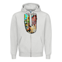 Dove Grey farm life alphabet lowercase letters u Zipper Hoodie - BundleAndBundleShop